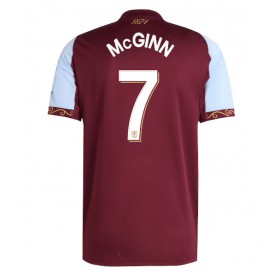 Aston Villa John McGinn #7 Hemmakläder 2025-26 Kortärmad